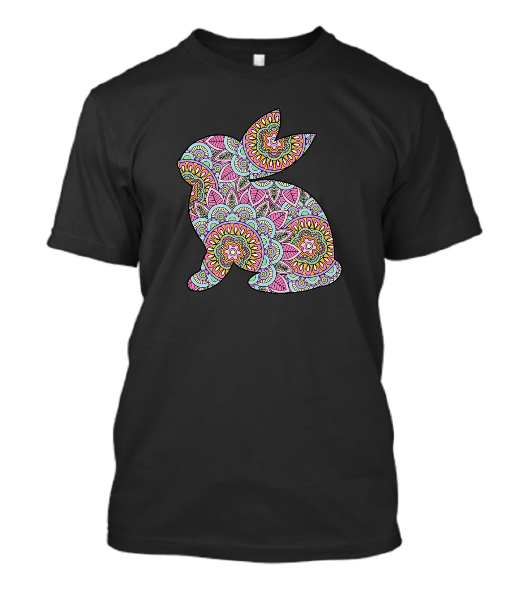Easter Bunny Floral T-Shirt