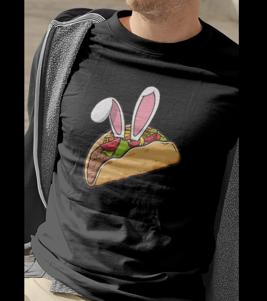 Easter Funny Taco With Bunny Ears T-Shirt