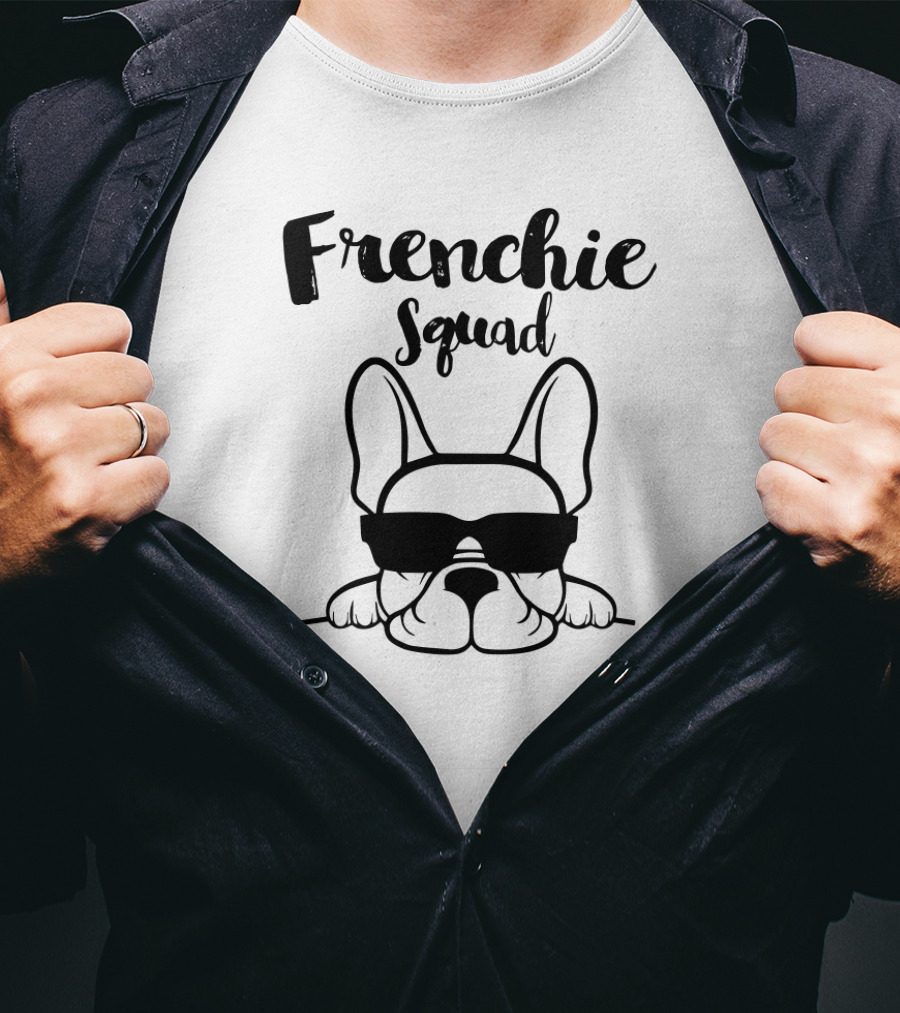 French Bulldog Squad Love My Frenchie Dog T-Shirt