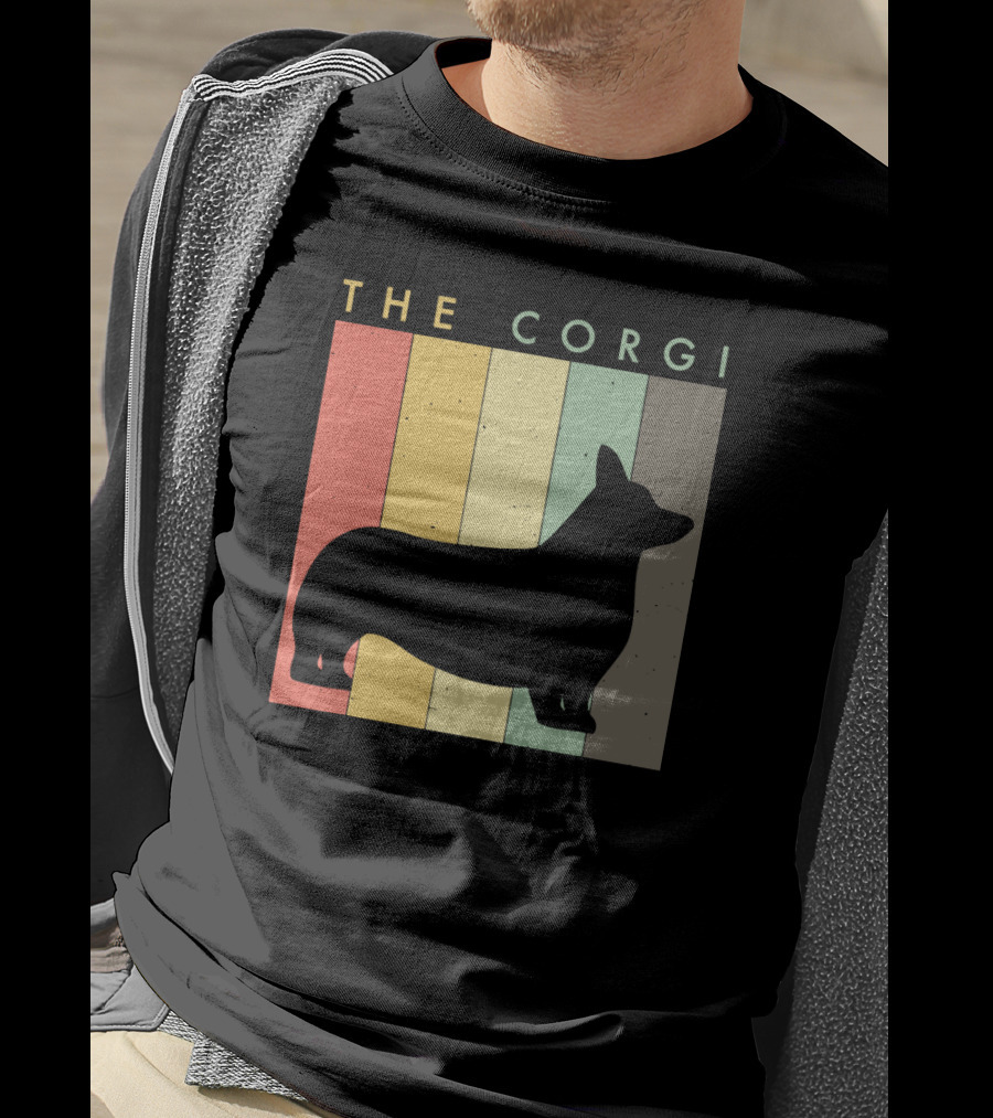 The Corgi Retro Vintage Dog T-Shirt