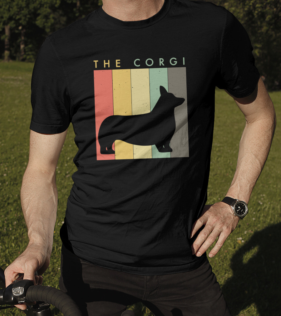 The Corgi Retro Vintage Dog T-Shirt