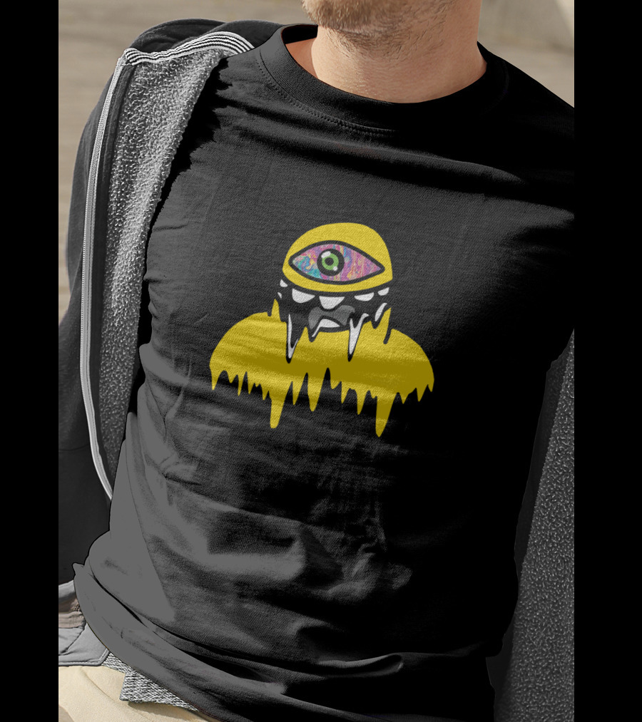 Subtronics Cyclops Melting Creature Psychedelic Eye T-Shirt