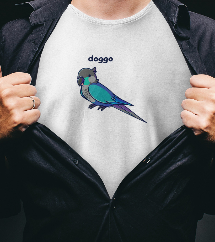 Doggo Jaiden Animations Bird Character T-Shirt