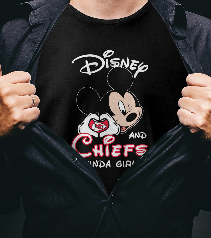 Disney And Chiefs Kinda Girl T-Shirt