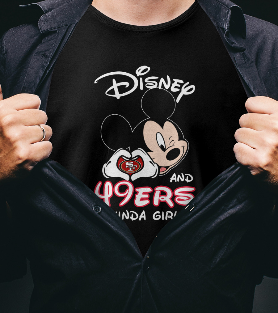 Disney 49ers Kinda Girl T-Shirt