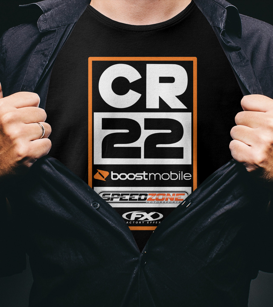 CR22 Boost Mobile Speed Zone FX Factory Effex T-Shirt