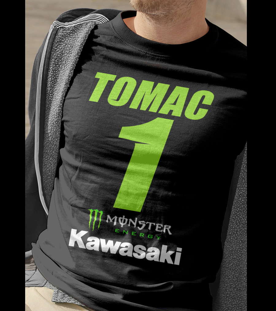 Tomac 1 Monster Energy Kawasaki T-Shirt
