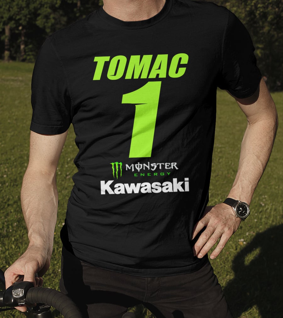 Tomac 1 Monster Energy Kawasaki T-Shirt