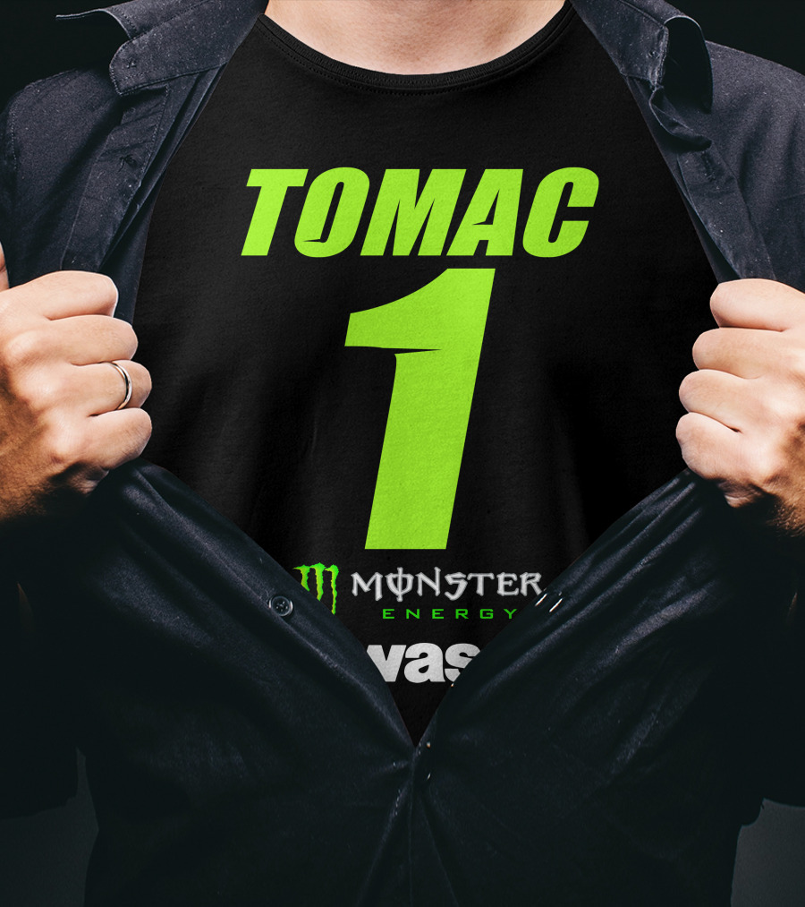 Tomac 1 Monster Energy Kawasaki T-Shirt