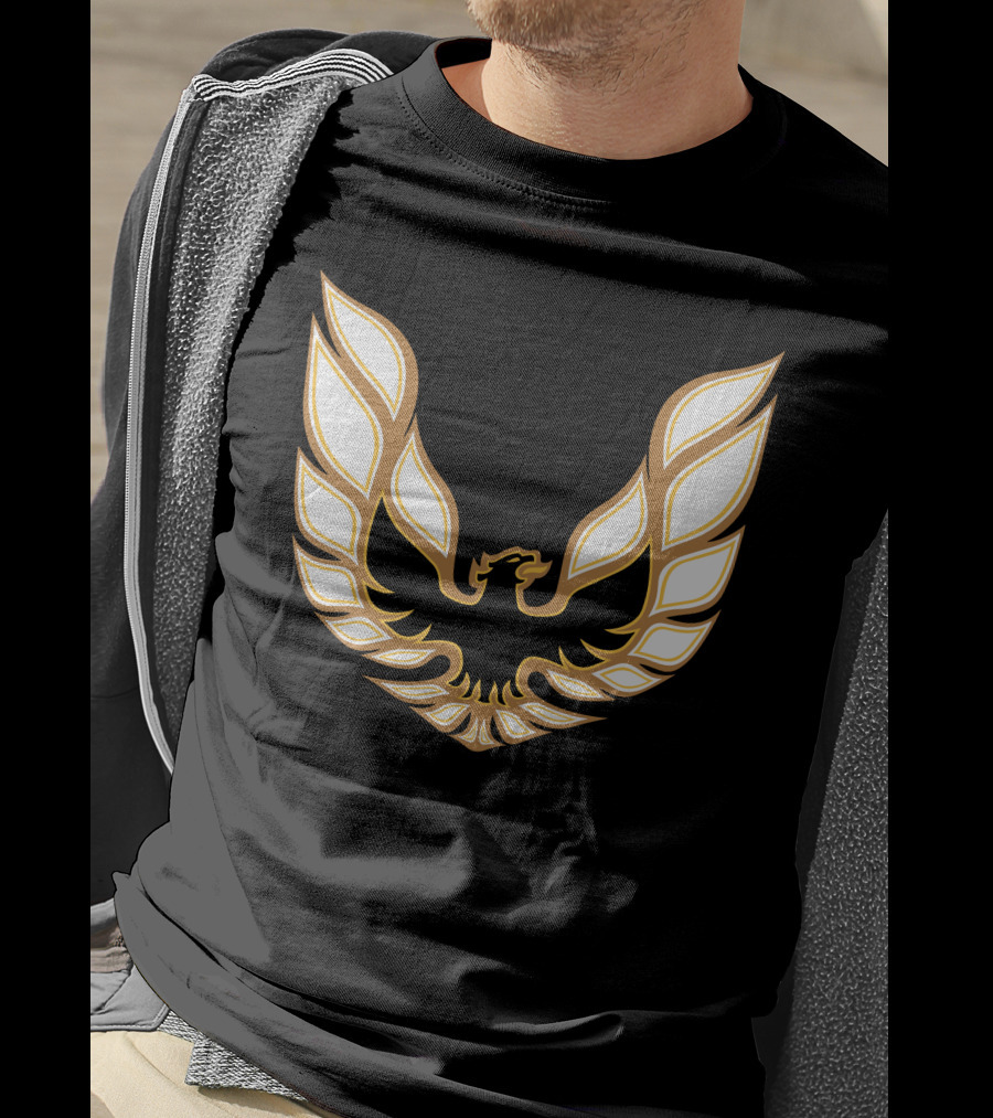 Pontiac Firebird Iconic Gold Phoenix T-Shirt