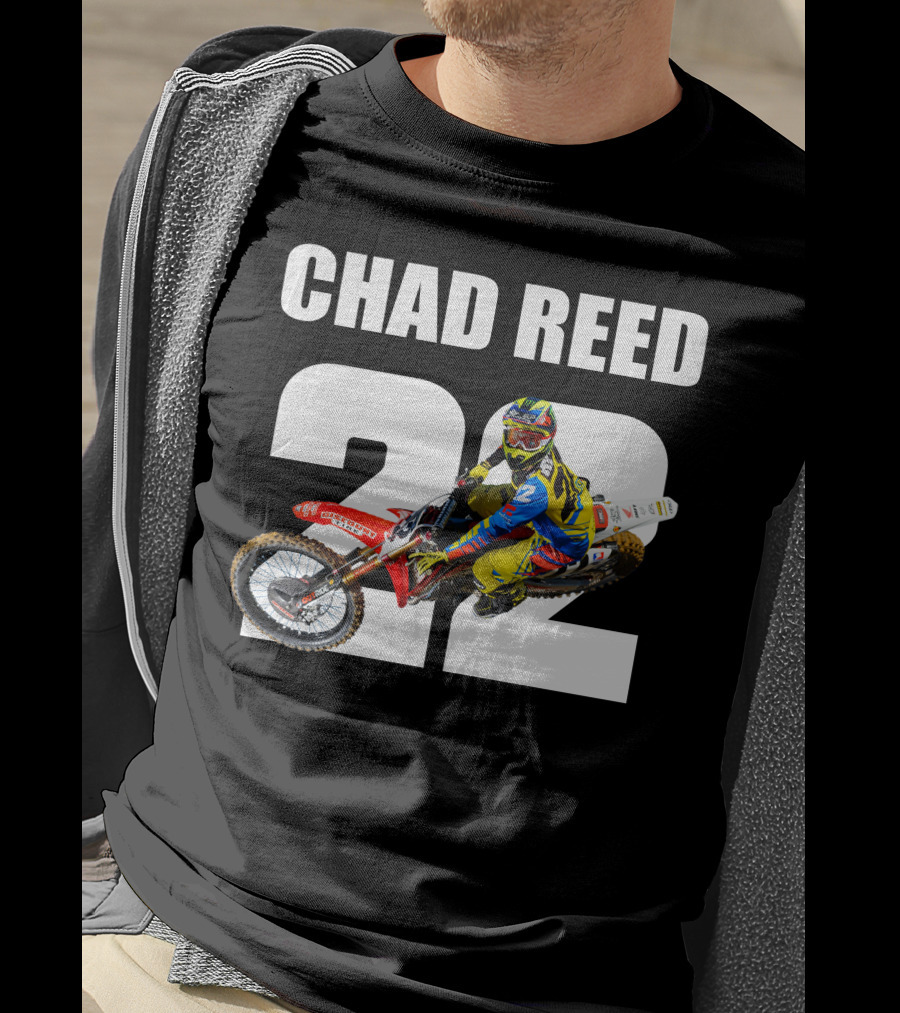 Chad Reed 22 Motocross Racing T-Shirt