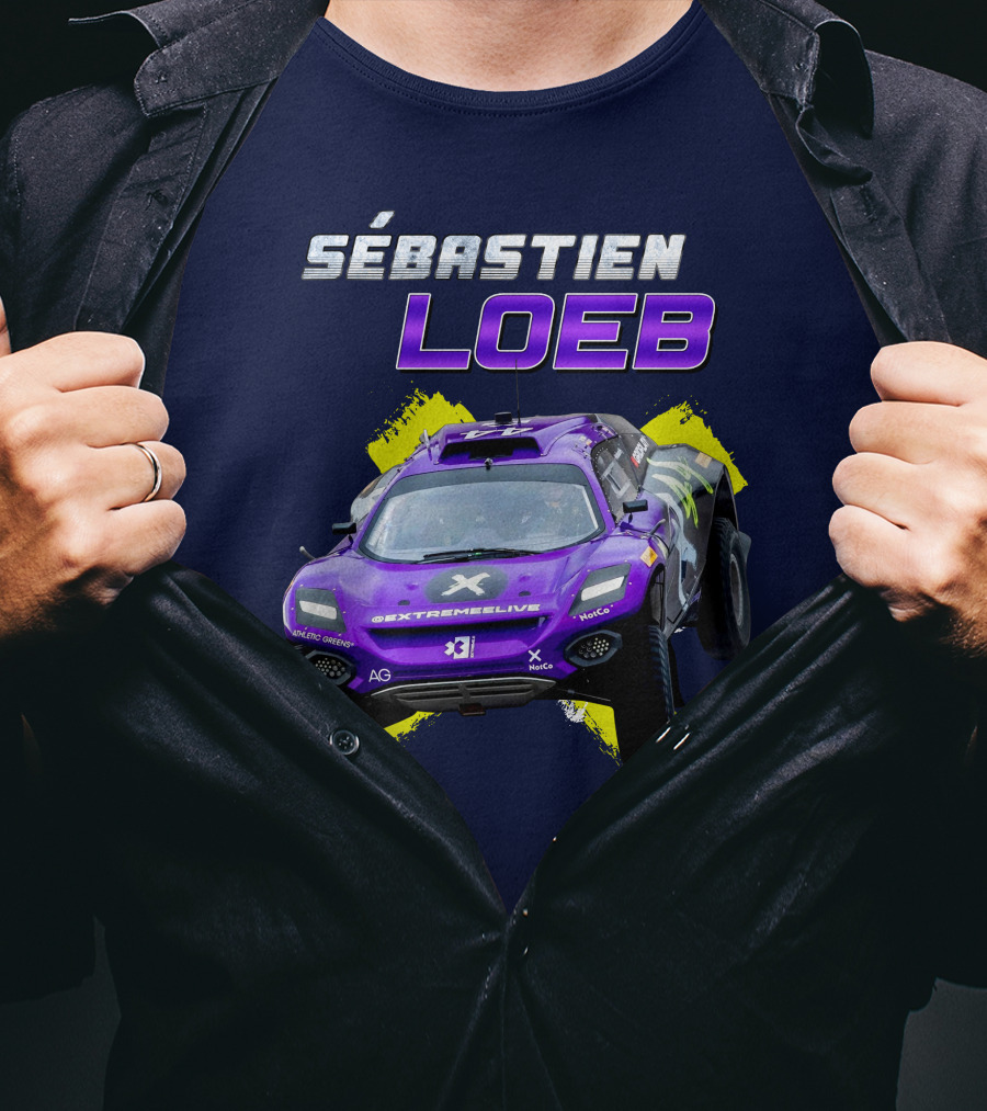 Sébastien Loeb Extreme E X44 Racing Car T-Shirt