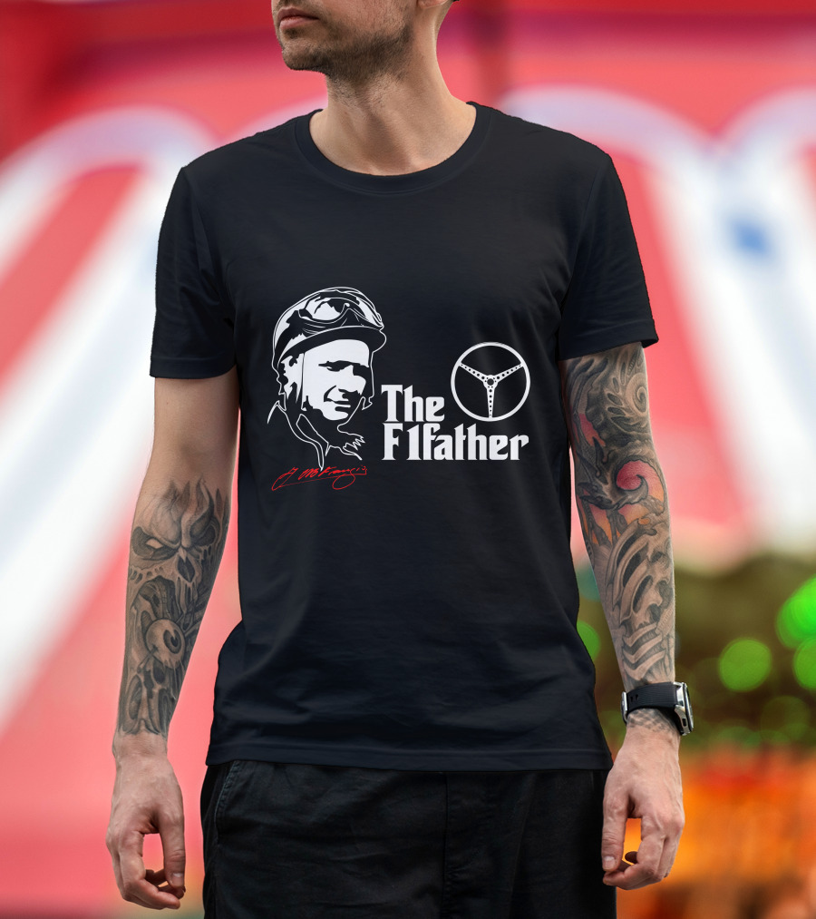 The F1 Father Juan Manuel Fangio Mercedes-Benz T-Shirt