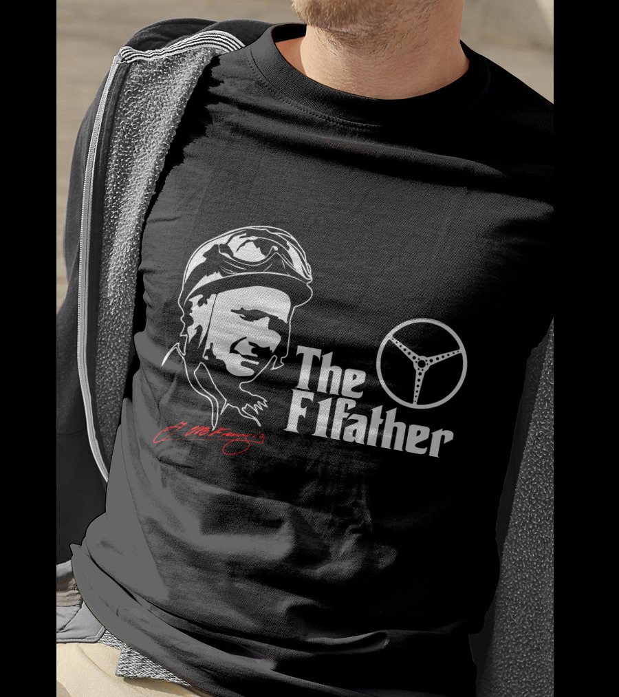 The F1 Father Juan Manuel Fangio Mercedes-Benz T-Shirt