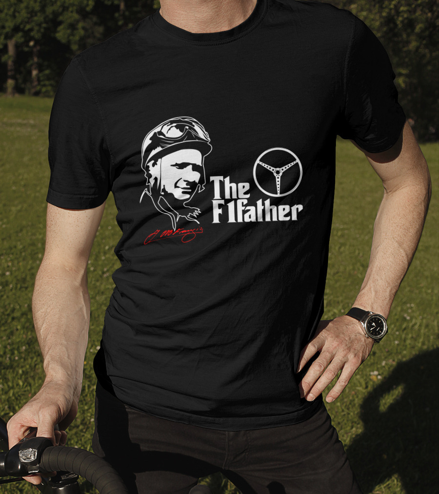 The F1 Father Juan Manuel Fangio Mercedes-Benz T-Shirt