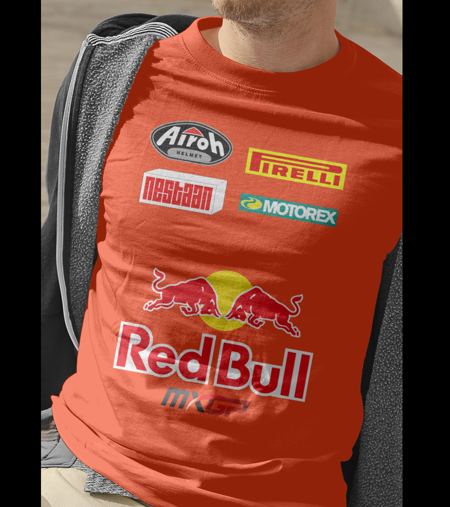JEFFREY HERLINGS Airoh Pirelli Nestean Motorex Red Bull MXGP T-Shirt