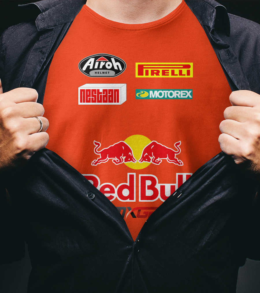 JEFFREY HERLINGS Airoh Pirelli Nestean Motorex Red Bull MXGP T-Shirt