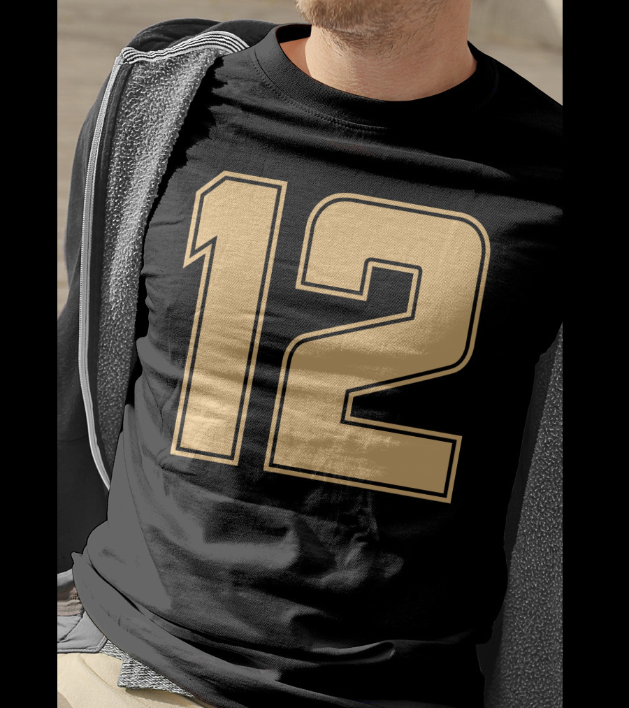 Ayrton Senna Lotus F1 Team Number 12 T-Shirt