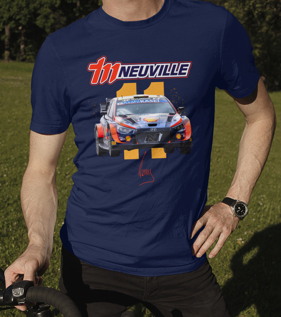 Thierry Neuville Hyundai I20 N Rally1 Asahi Kasei Shell Racing 11 T-Shirt