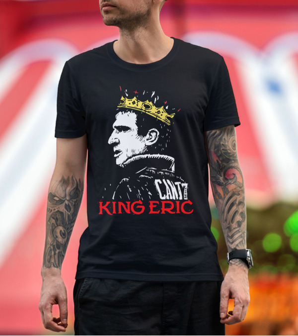 Premium T-Shirt: Cantona King Eric Cant7 T-Shirt Cantona King Eric Cant7 T-Shirt