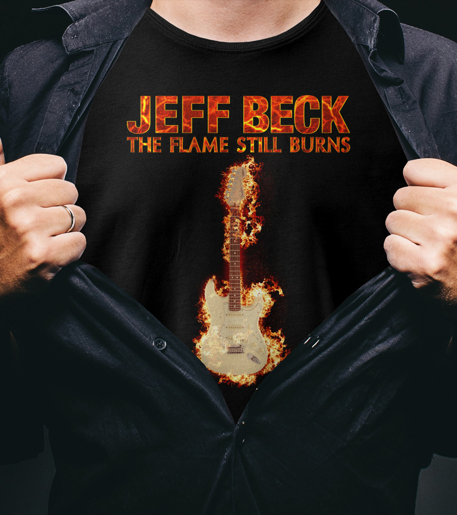 Jeff Beck The Flame Still Burns T-Shirt