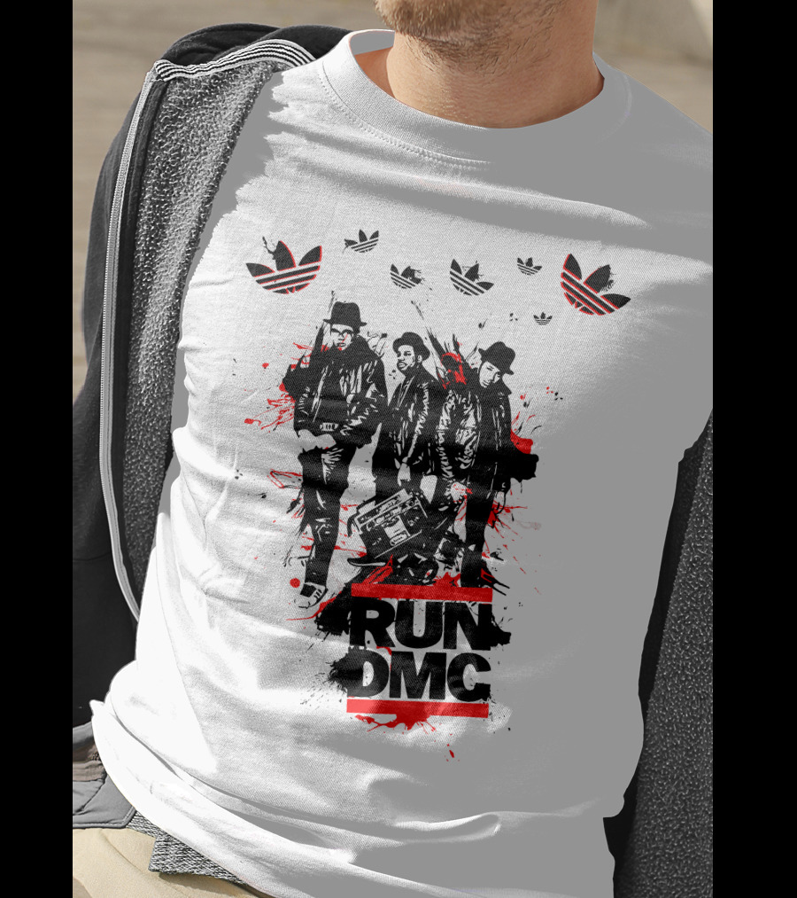 Run DMC Hip-Hop Legends With Symbols T-Shirt