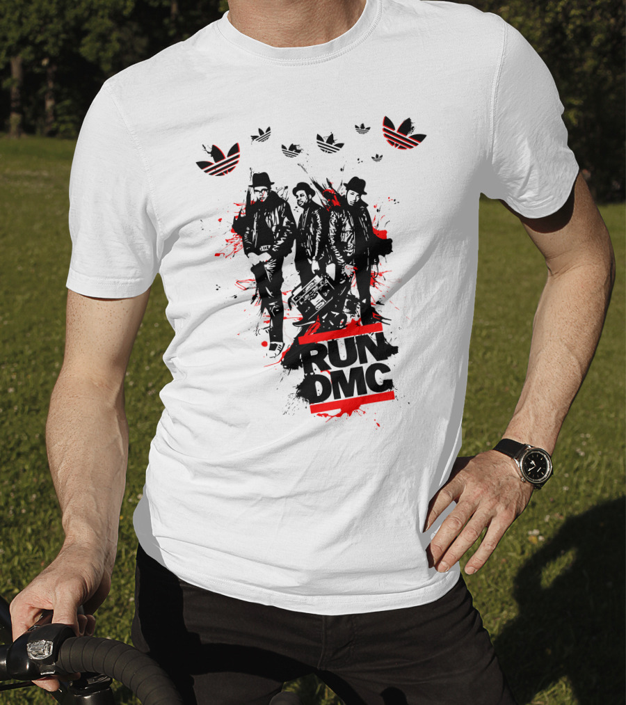 Run DMC Hip-Hop Legends With Symbols T-Shirt