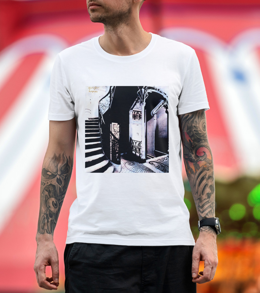 Cocteau Twins Heaven or Las Vegas Art Nouveau Staircase T-Shirt