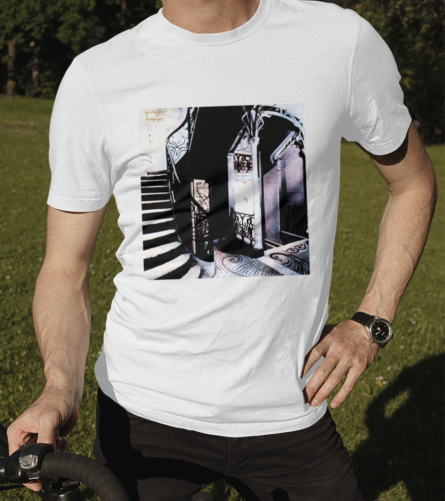 Cocteau Twins Heaven Or Las Vegas Art Nouveau Staircase T-Shirt