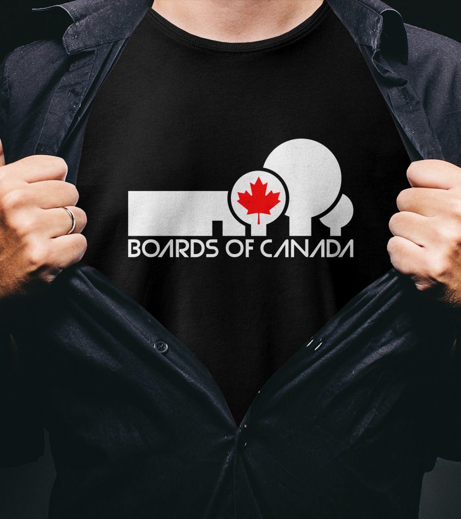 BOARDS OF CANADA 7 Maple Leaf T-Shirt