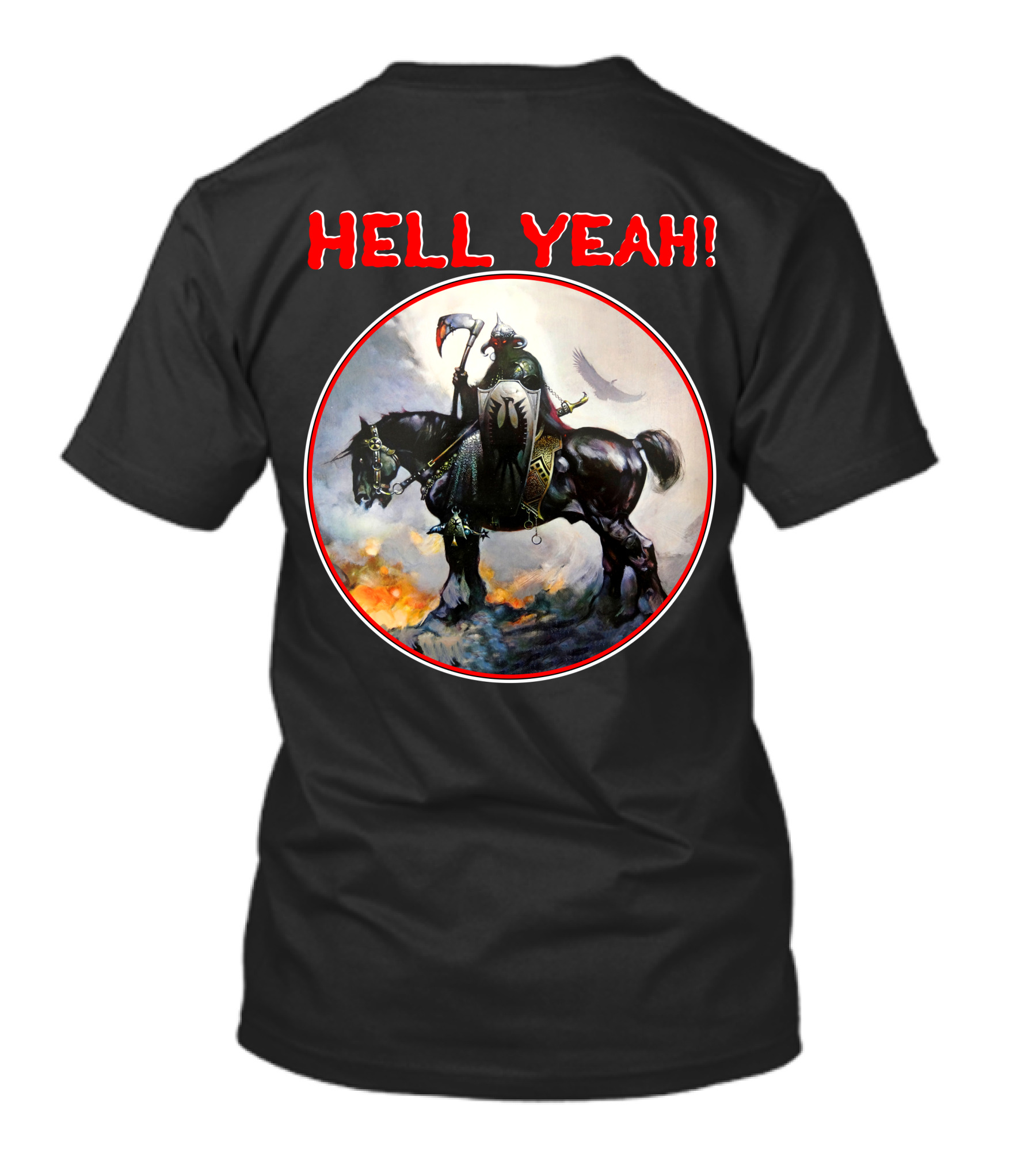 Molly Hatchet Flirting With Disaster Viking Warrior Fantasy T-Shirt
