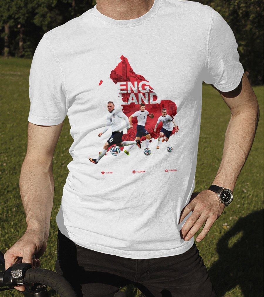 England Soccer Stars The Star The Leader To Watch T-Shirt