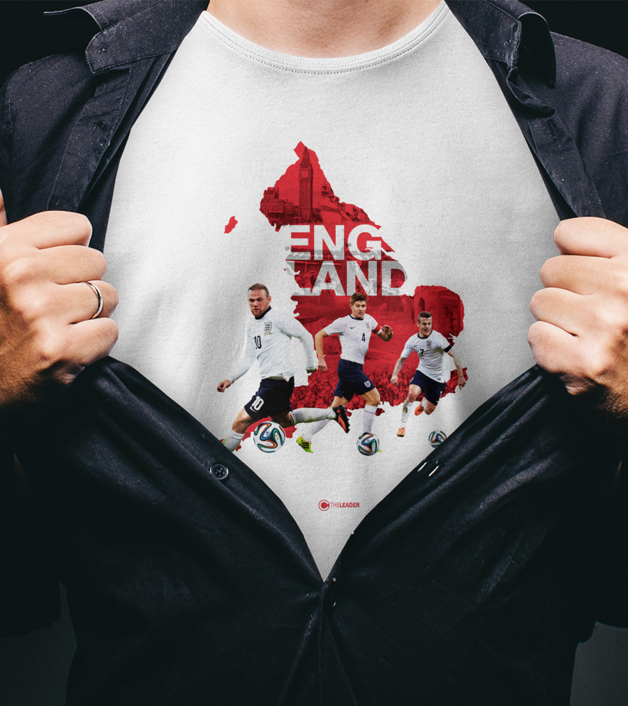 England Soccer Stars The Star The Leader To Watch T-Shirt