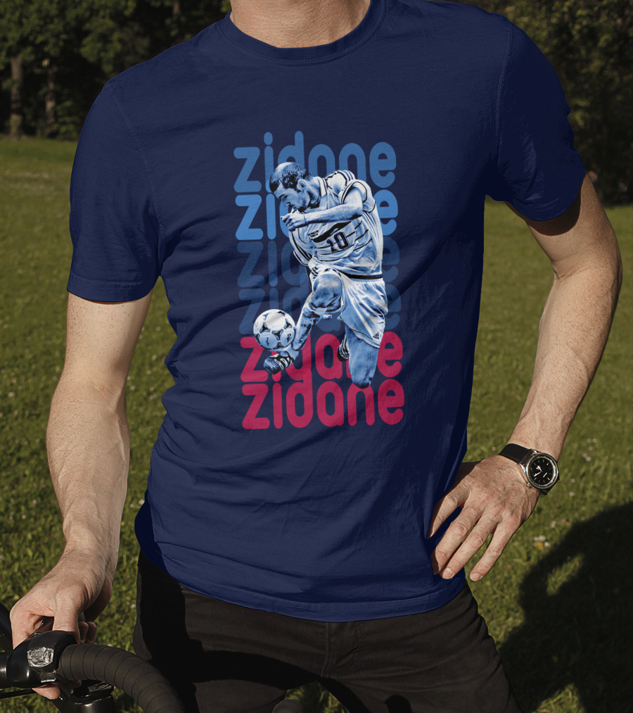 Zidane Zidane Zidane Zidane Football Legend 10 T-Shirt