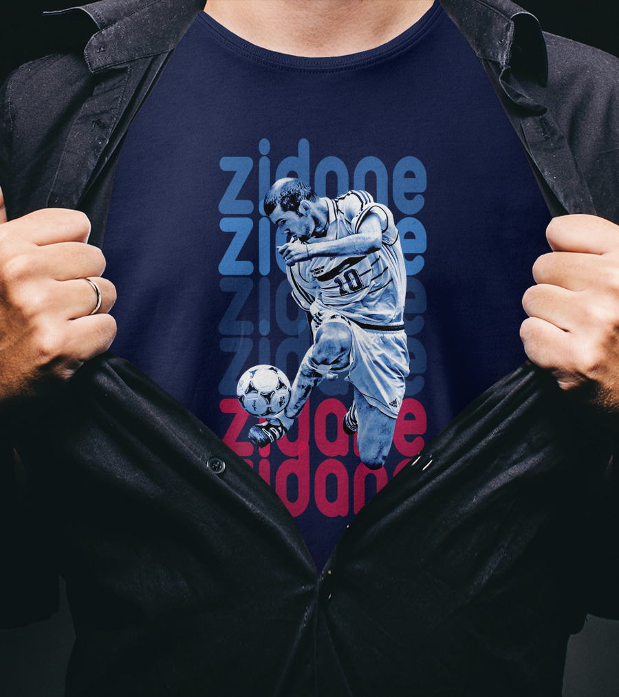 Zidane Zidane Zidane Zidane Football Legend 10 T-Shirt