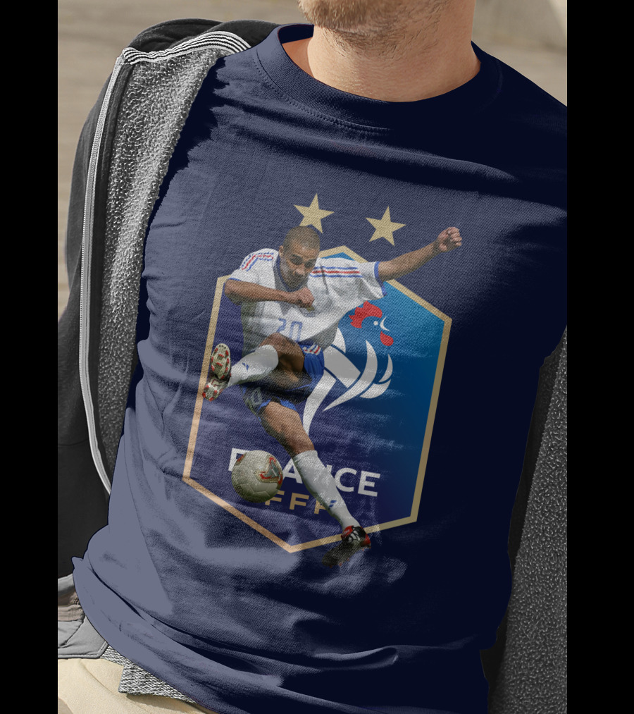 Trezequet France 20 Football Star Iconic Performance FFF T-Shirt
