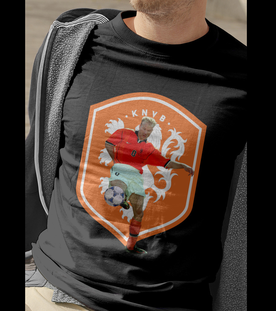 Dennis Bergkamp KNVB Oranje Soccer Legend T-Shirt