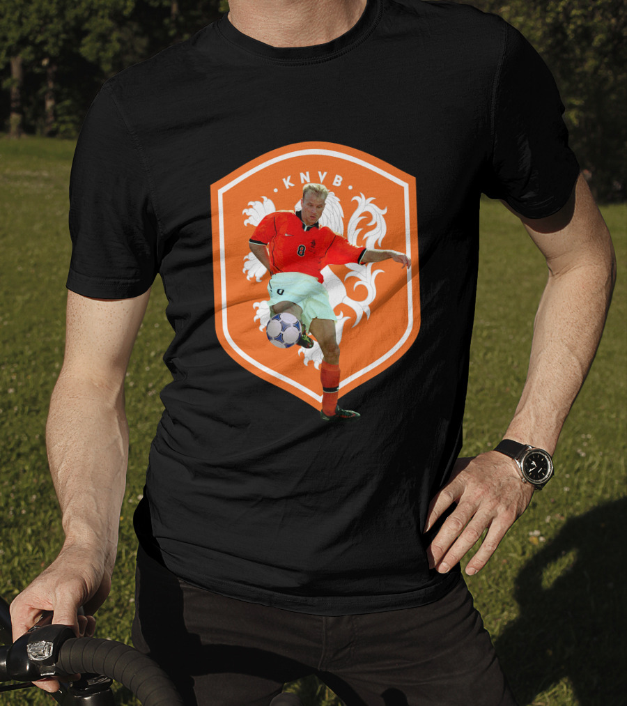 Dennis Bergkamp KNVB Oranje Soccer Legend T-Shirt