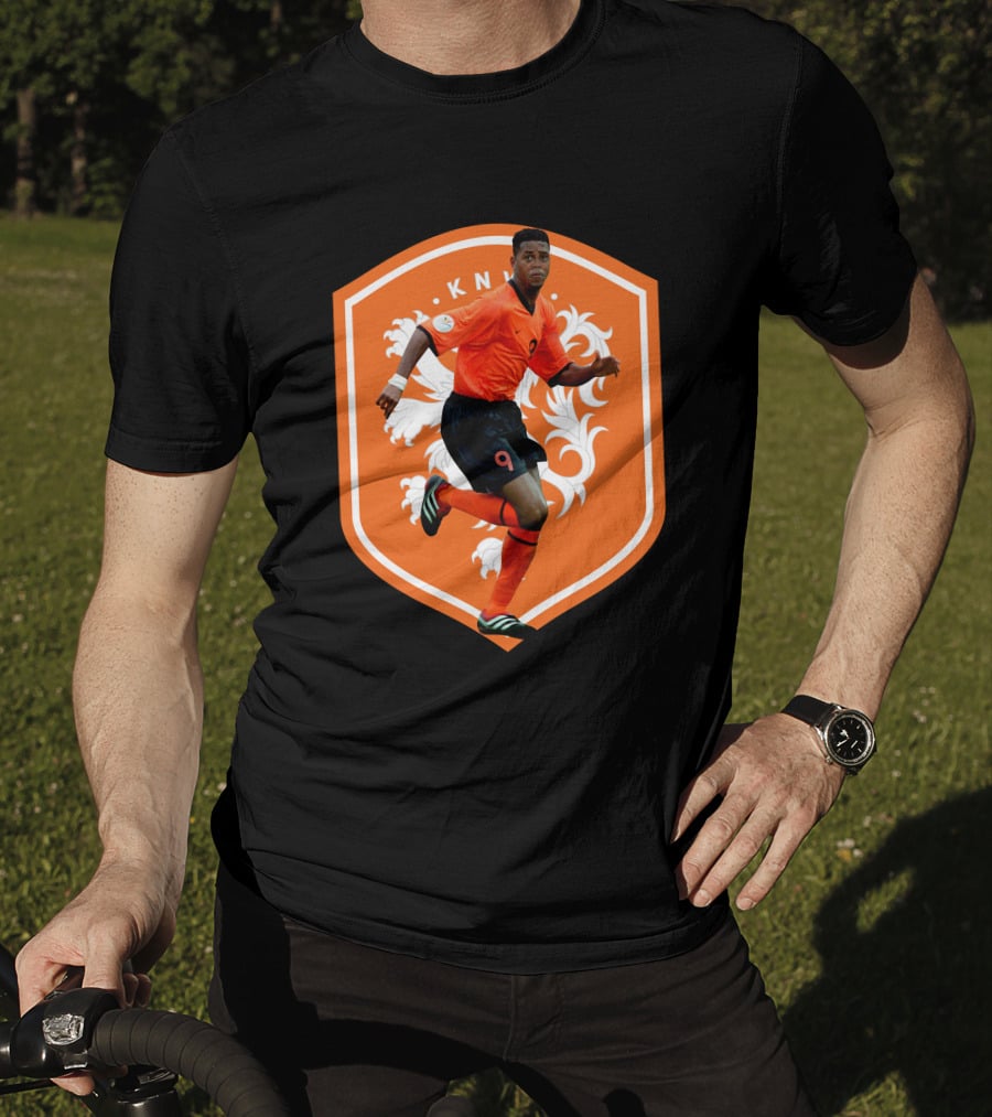 KNVB Oranje Kluivert 9 Football Legend T-Shirt