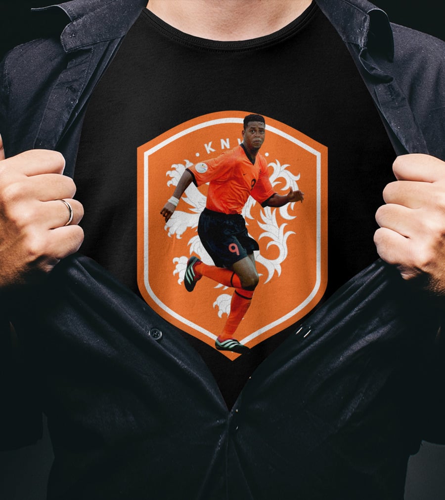 KNVB Oranje Kluivert 9 Football Legend T-Shirt