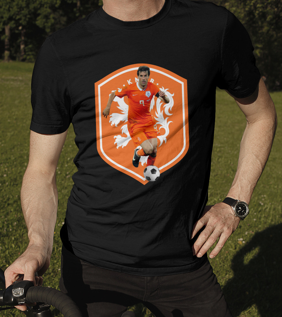 KNVB Ruud Van Nistelrooy Dutch Soccer Legend T-Shirt