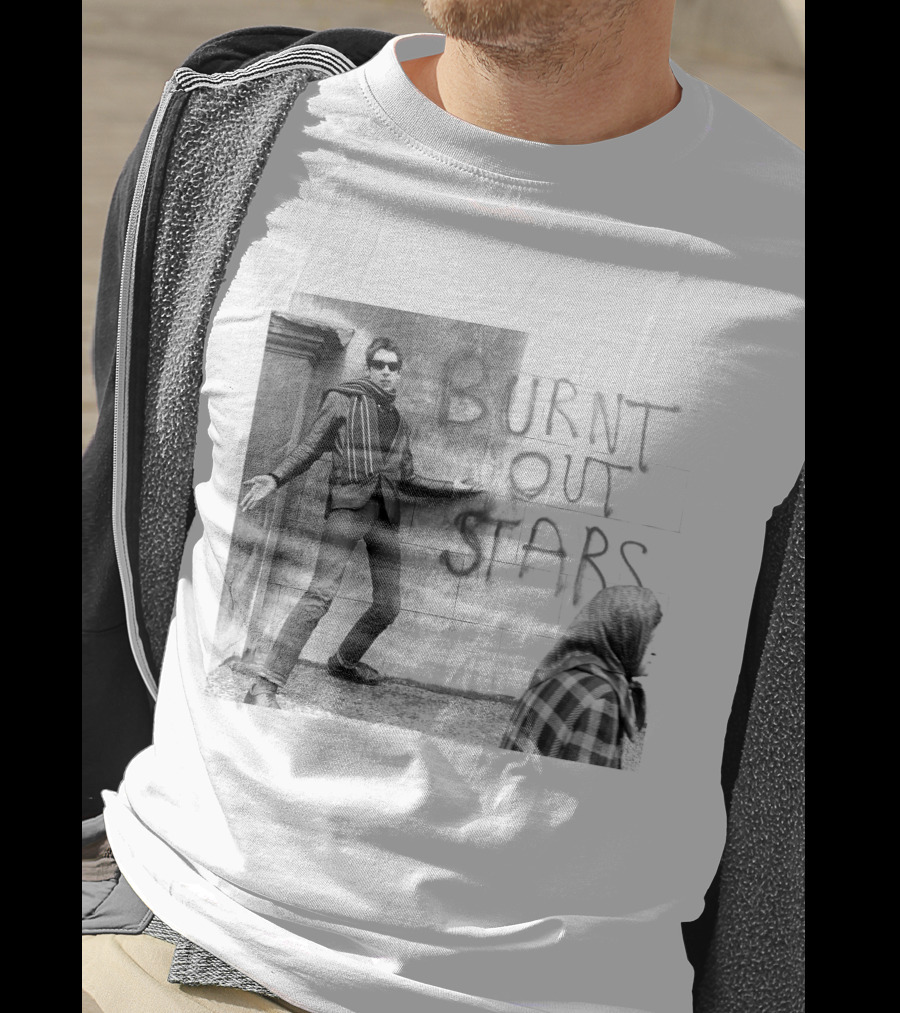 Shane Macgowan Burnt Out Stars Graffiti Photography T-Shirt