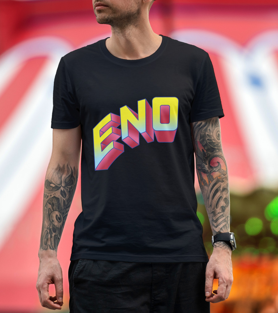 BRIAN ENO Another Green World ENO Retro 3D T-Shirt