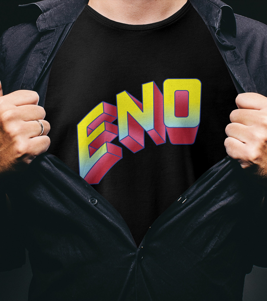 BRIAN ENO Another Green World ENO Retro 3D T-Shirt
