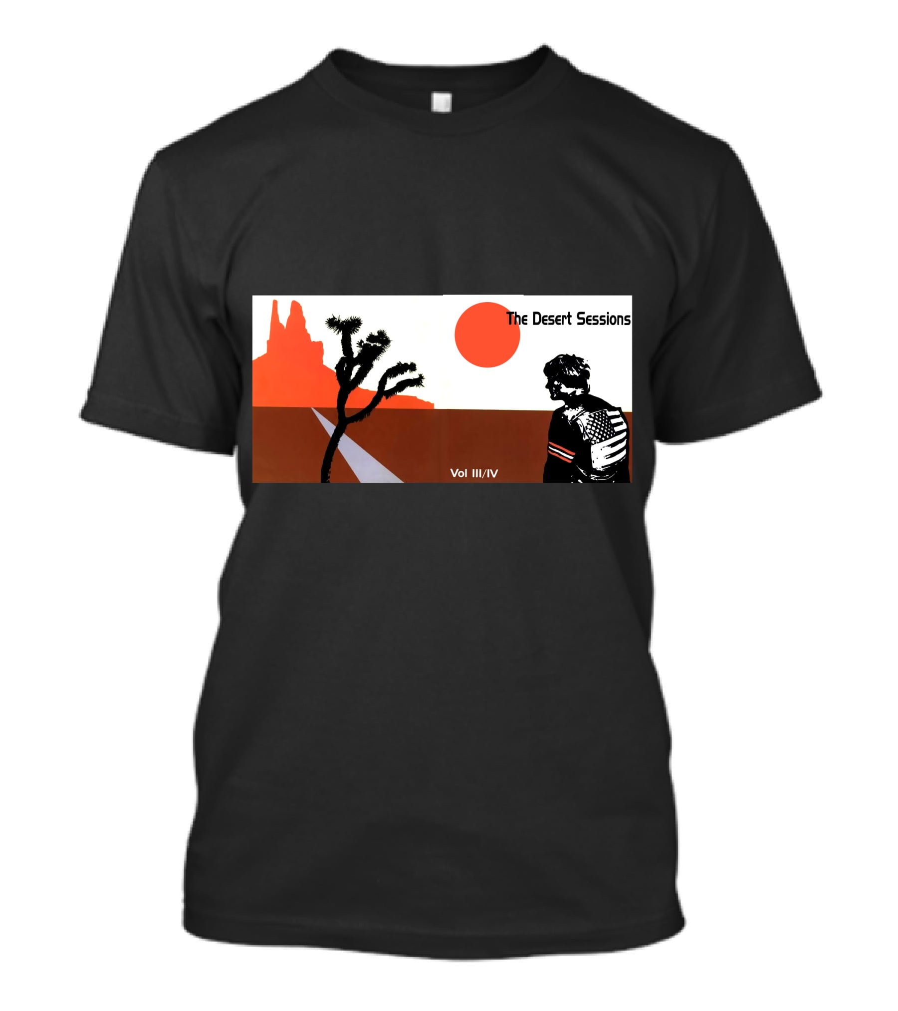 The Desert Sessions Vol III/IV Red Sun Joshua Tree T-Shirt