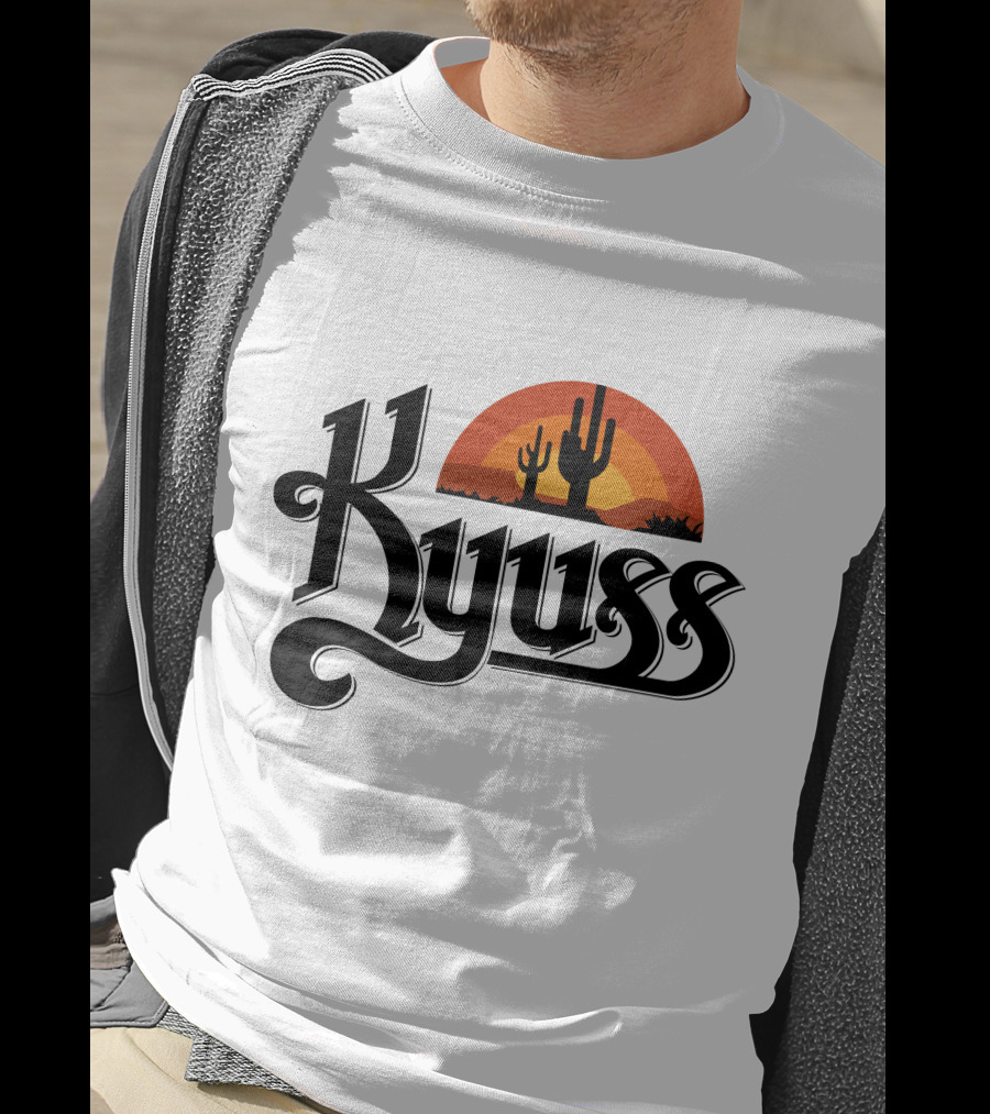 Kyuss Rock Metal Desert Sunset Stoner Hard T-Shirt