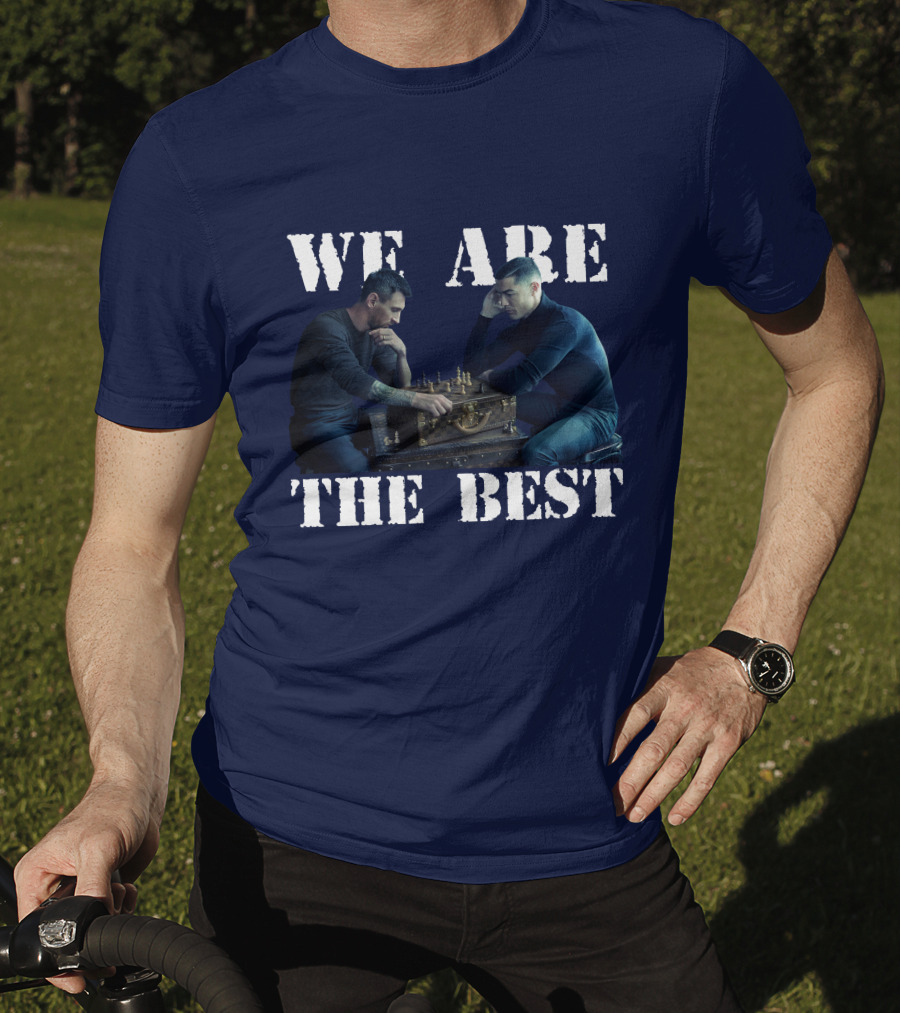 We Are The Best Chess Match Duel Icons T-Shirt