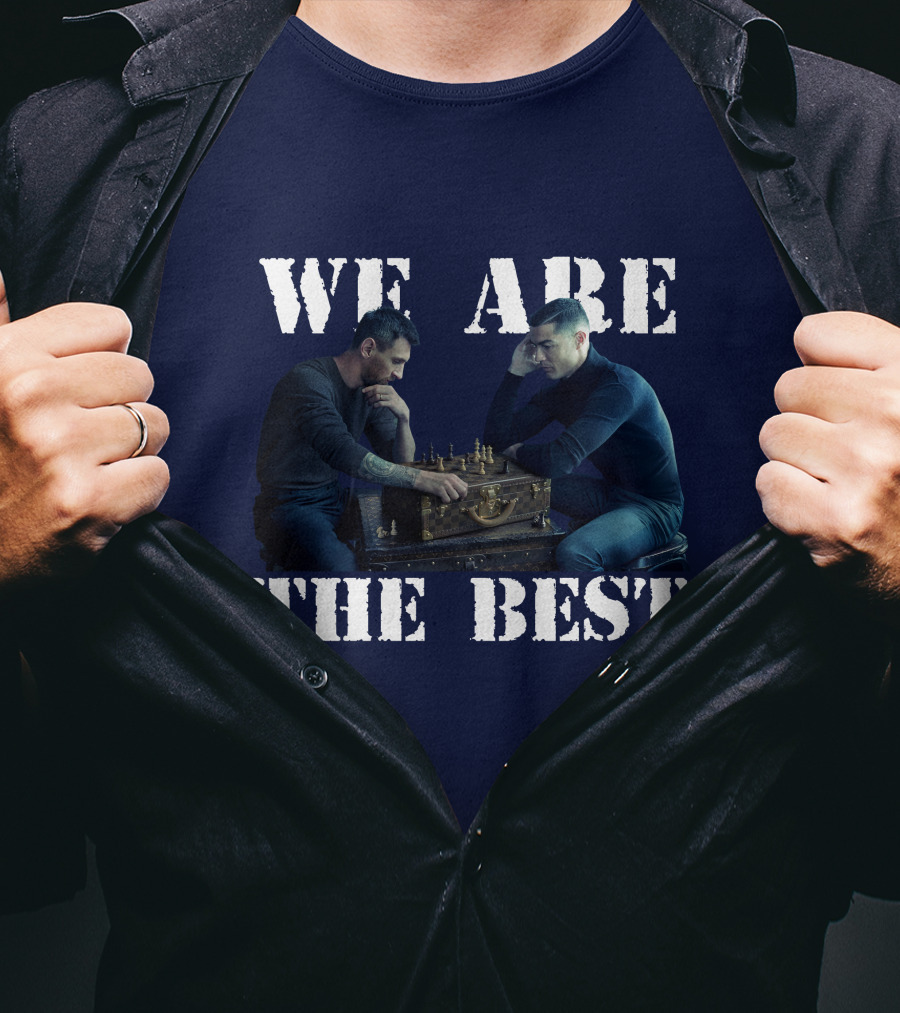 We Are The Best Chess Match Duel Icons T-Shirt