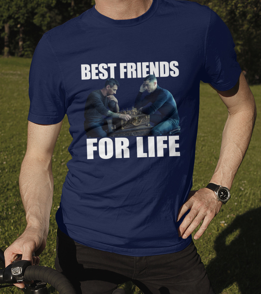 Best Friends For Life Chess Duel T-Shirt