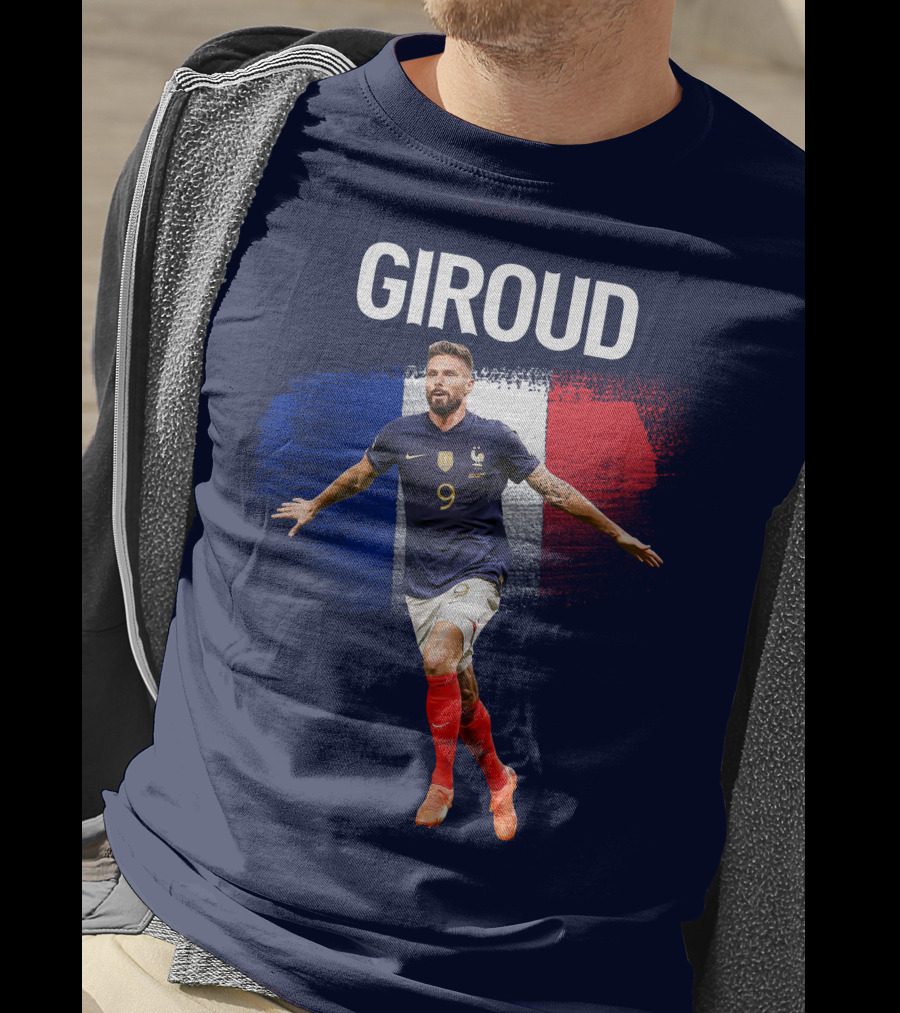 Giroud 9 France Football T-Shirt
